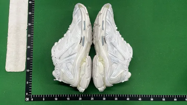 Distressed Chunky Dad Sneakers With Mesh Cage — warehouse QC photo 5