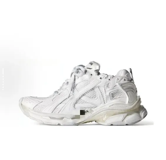 Distressed Chunky Dad Sneakers With Mesh Cage (35–46) — merchant catalogue photo