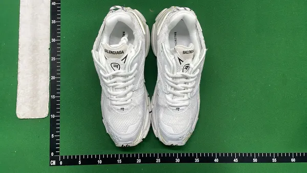 Distressed Chunky Dad Sneakers With Mesh Cage (#2) — warehouse QC photo 6