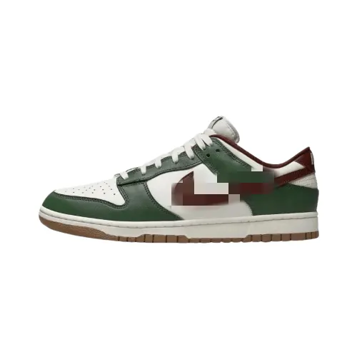 Panelled Leather Low Top Skate Sneakers — merchant catalogue photo