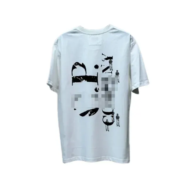 Crewneck T-Shirt With Printed Chest Wordmark Graphic — merchant catalogue photo