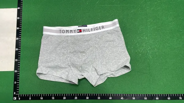 Black Boxer Briefs With Wide Elastic Waistband — warehouse QC photo 6