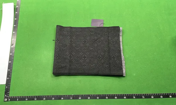 Monogram Knit Beanie And Scarf Set — warehouse QC photo 1