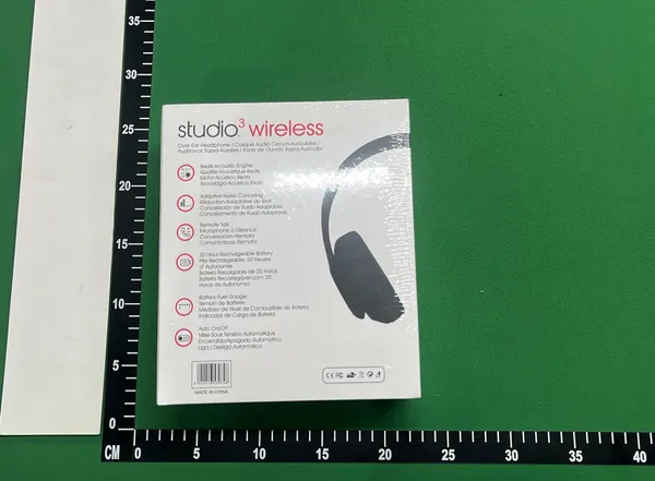 Over-Ear Wireless Headphones With Carry Pouch — warehouse QC photo 2