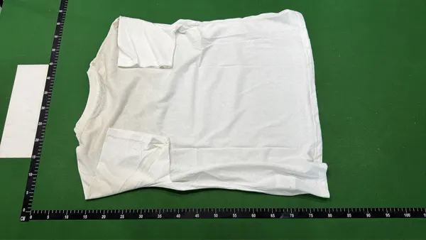 Washed Black Oversized T-Shirt With Text Print — warehouse QC photo 3