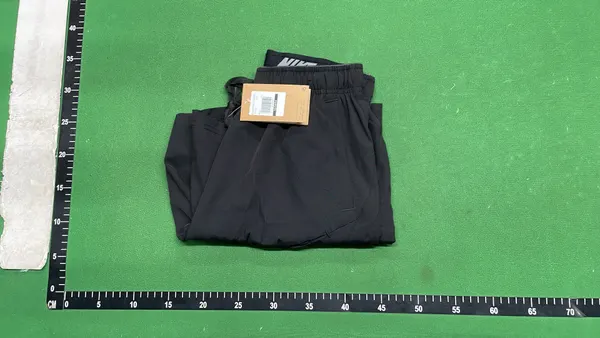 Athletic Drawstring Shorts With Logo Waistband — warehouse QC photo 4