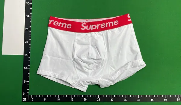 Cotton Boxer Briefs With Elastic Logo Waistband — warehouse QC photo 2