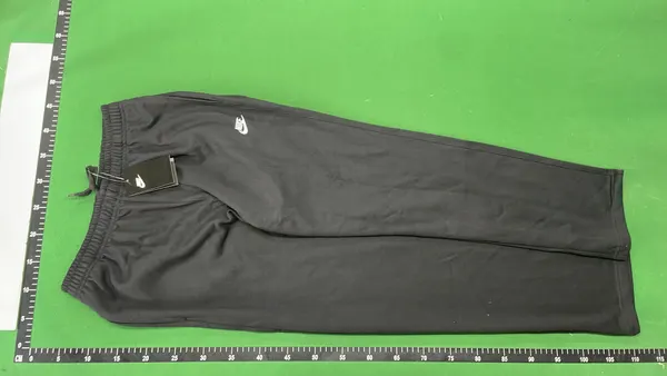 Black Full-Zip Hoodie With Chest Logo — warehouse QC photo 6