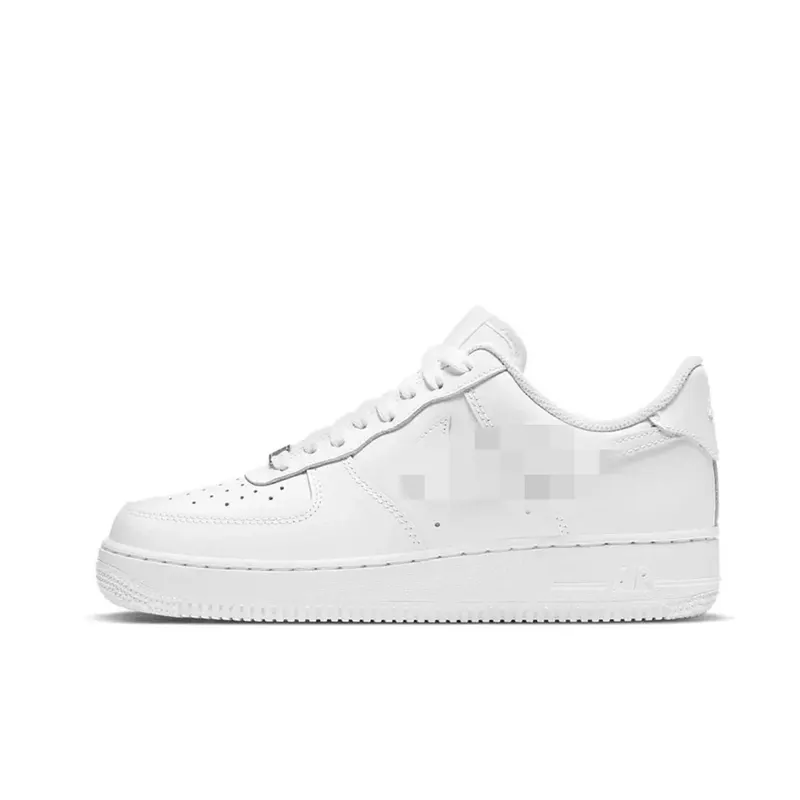 White And Black Leather Low-Top Sneakers (#7) — merchant catalogue photo