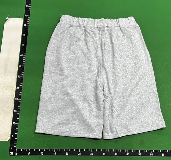 Chenille Lettering Graphic T-Shirt And Shorts Set — warehouse QC photo 3