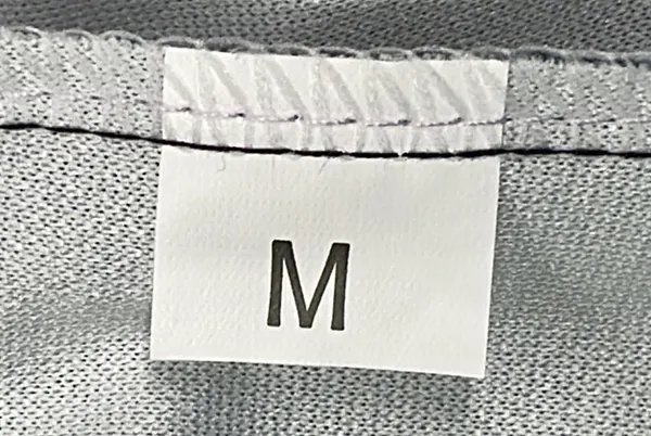 Dark Grey Drawstring Athletic Shorts (White) — warehouse QC photo 5