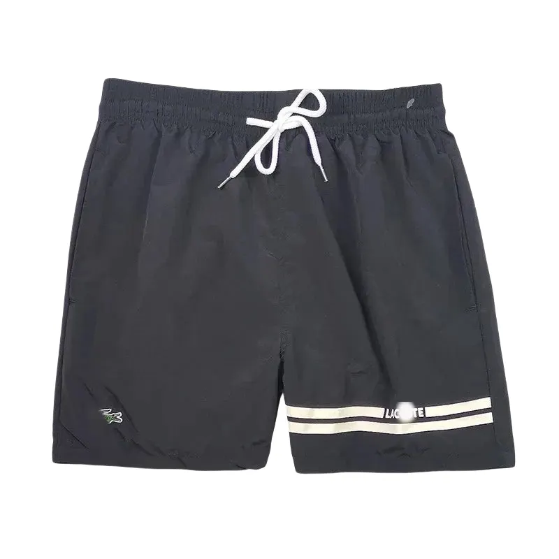 Dark Grey Drawstring Athletic Shorts (Blue) — merchant catalogue photo