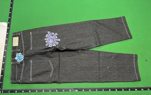 Heather Grey Hooded Sweatsuit Set (Brown) — warehouse QC photo 3