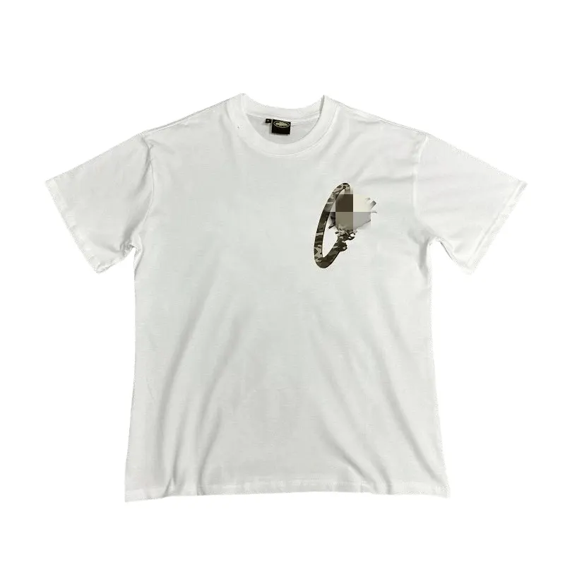 Black And White Graphic Print T-Shirt (White) — merchant catalogue photo