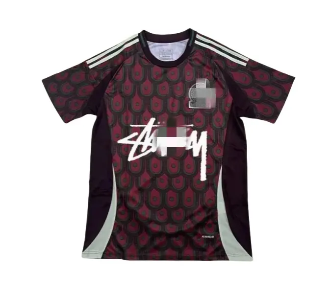 Pink Marbled Print Short-Sleeve Football Jersey (#10) — merchant catalogue photo