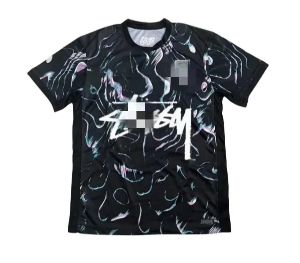 Pink Marbled Print Short-Sleeve Football Jersey (#14) — merchant catalogue photo