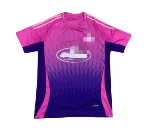 Pink Marbled Print Short-Sleeve Football Jersey (#15) — merchant catalogue photo