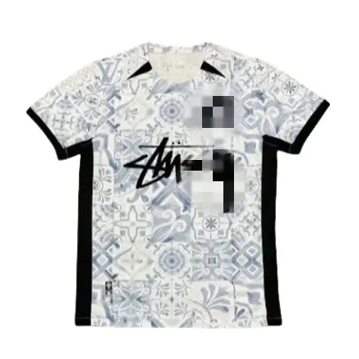 Pink Marbled Print Short-Sleeve Football Jersey (#25) — merchant catalogue photo