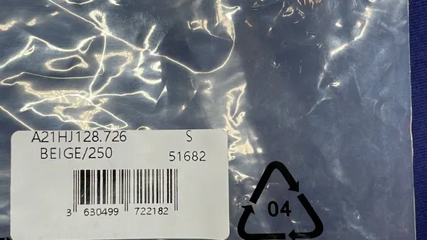 White Boxy T-Shirt With Red Heart Emblem — warehouse QC photo 5