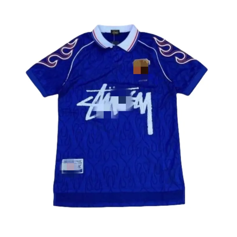 Pink Marble Print Short Sleeve Football Jersey — merchant catalogue photo