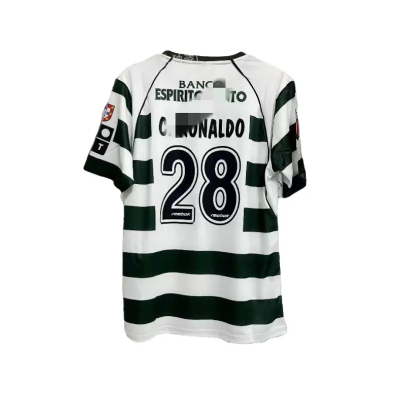 White Short-Sleeve Football Jersey With Number Print (Blue) — merchant catalogue photo