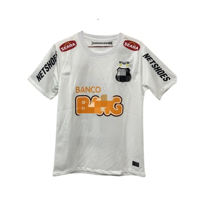 White Short-Sleeve Football Jersey With Number Print (Red) — merchant catalogue photo