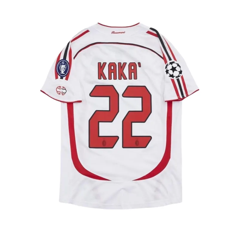 White Short-Sleeve Football Jersey With Number Print (#5) — merchant catalogue photo