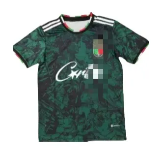 Black Floral Jacquard Soccer Jersey With Pink Trim (Pink) — merchant catalogue photo