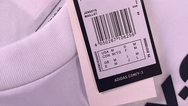 Black Floral Jacquard Soccer Jersey With Pink Trim (#2) — warehouse QC photo 1