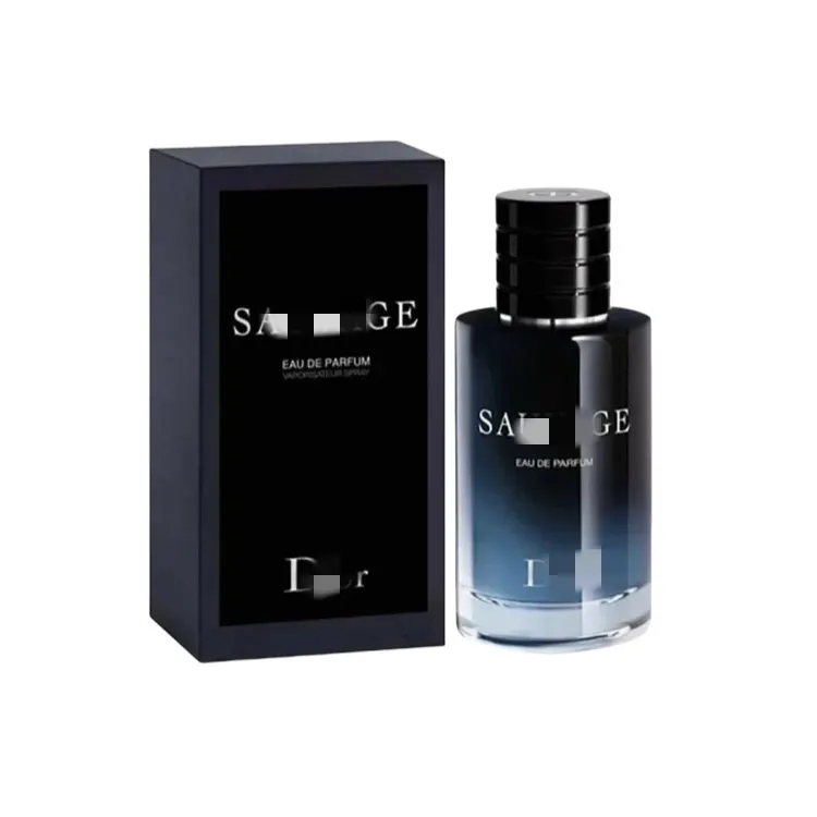 Blue Gradient Glass Eau De Toilette Bottle — merchant catalogue photo