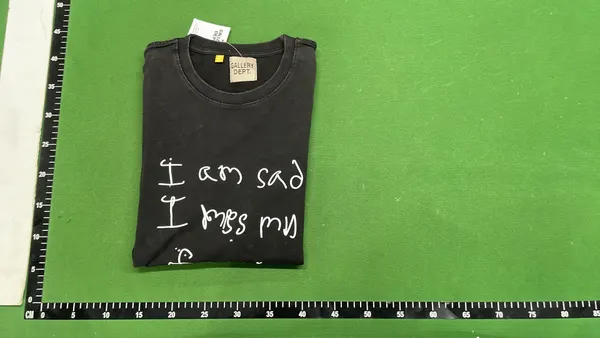 Faded Black Vintage Wash Graphic Tee — warehouse QC photo 4