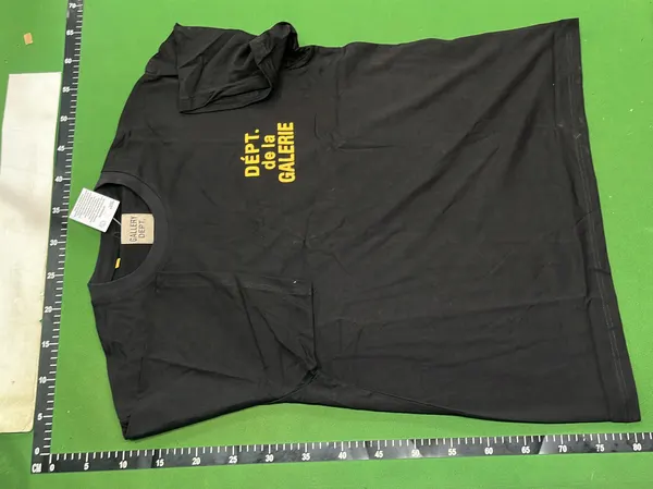 Faded Black Vintage Wash Graphic Tee — warehouse QC photo 6