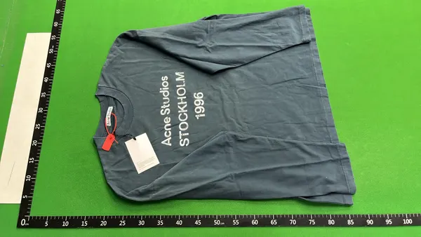 Dark Green Oversized Back-Print Pullover Hoodie — warehouse QC photo 6