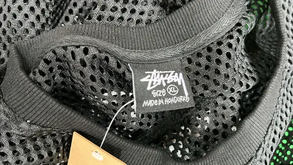 Mesh Shorts With Varsity Number Print — warehouse QC photo 1