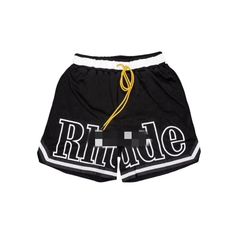 Nylon Shorts With Large Outlined Wordmark Print — merchant catalogue photo