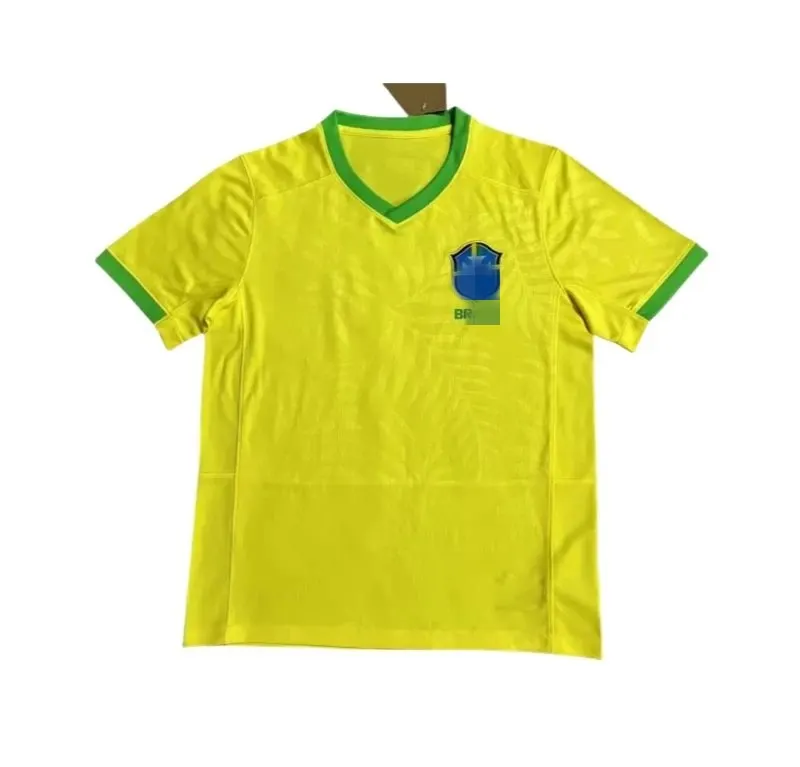 Short Sleeve Soccer Jersey With Team Crest (Yellow) — merchant catalogue photo