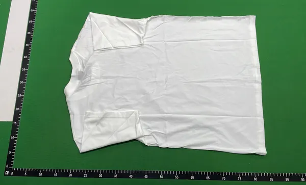 Black Tee With Strawberry Photo Back Print — warehouse QC photo 3