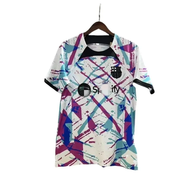 Black Graphic Print Football Jersey — merchant catalogue photo