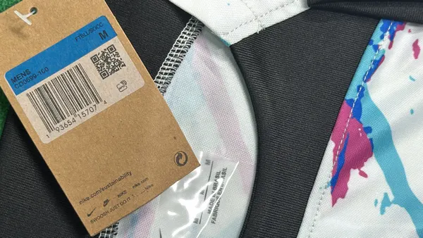 Black Graphic Print Football Jersey — warehouse QC photo 1