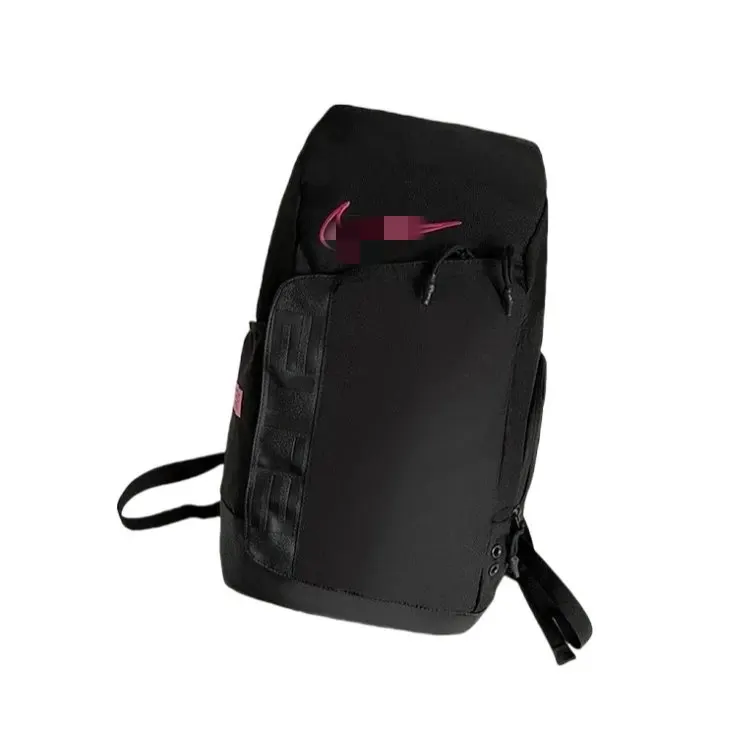 Black Sport Backpack With Contrast Panels — merchant catalogue photo