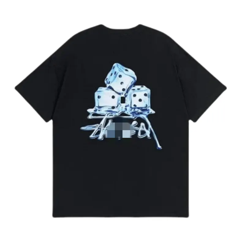 White Tee With Script Logo City Print — merchant catalogue photo
