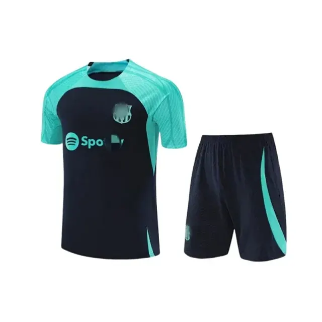 Navy And Mint Football Training Kit Set (Grey) — merchant catalogue photo