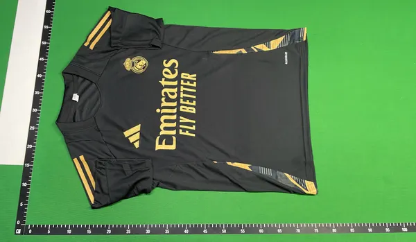 Navy And Mint Football Training Kit Set (Grey) — warehouse QC photo 2