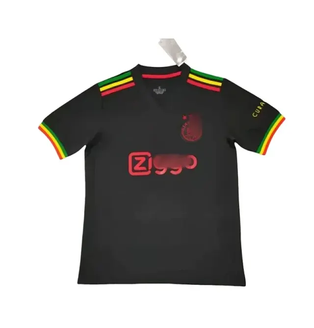 White Short-Sleeve Soccer Jersey With Chest Crest — merchant catalogue photo