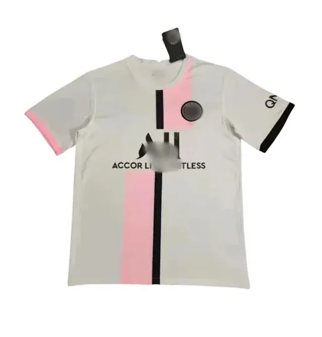 White Short-Sleeve Soccer Jersey With Chest Crest (Black) — merchant catalogue photo