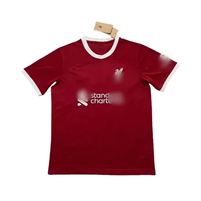 Soccer Jersey With Crest And Sponsor Print — merchant catalogue photo