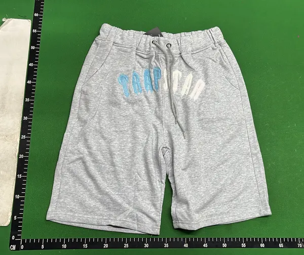 Chenille Lettering Graphic T-Shirt And Shorts Set (White) — warehouse QC photo 2