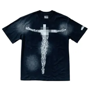Black Oversized T-Shirt With 08 Number Print (Beige) — merchant catalogue photo