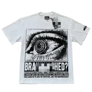 Black Oversized T-Shirt With 08 Number Print (White) — merchant catalogue photo