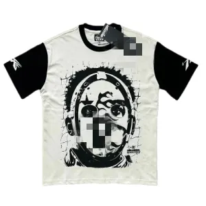 Black Oversized T-Shirt With 08 Number Print (#3) — merchant catalogue photo